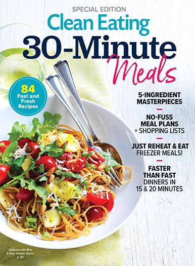 Cover of Clean Eating 30-Minute Meals