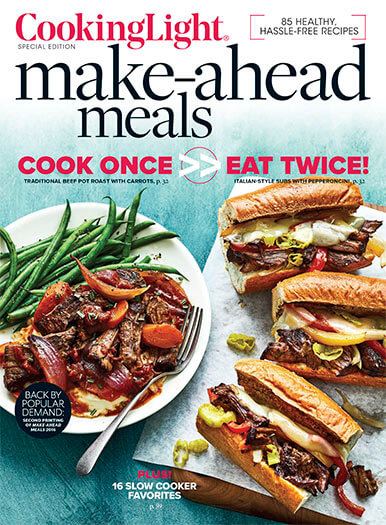 Cover of Cooking Light: Make-Ahead Meals