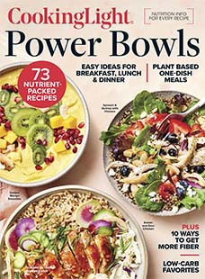 The Latest Issue of Cooking Light: Power Bowls