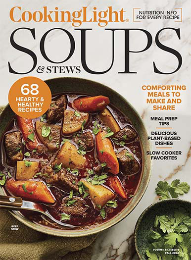 Latest Issue of Cooking Light: Soups & Stews 2023