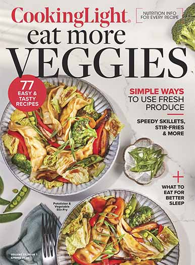 Latest Issue of Cooking Light: Eat More Veggies