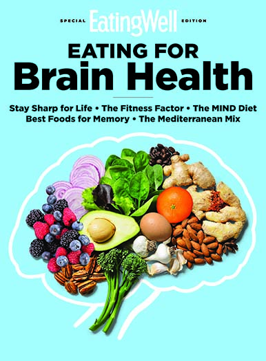 Latest issue of EatingWell Eating for Brain Health