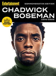Cover of Entertainment Weekly Chadwick Boseman 1976-2020