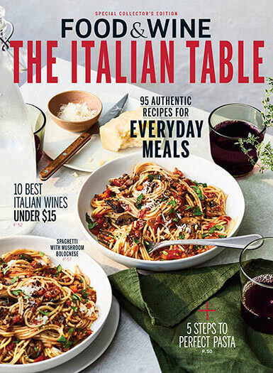 Cover of Food & Wine: The Italian Table