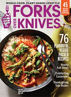 Cover of Forks Over Knives Fall 2021