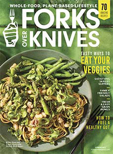 Latest issue of Forks Over Knives Spring 2023