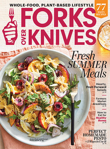 Cover of Forks Over Knives Summer 2020