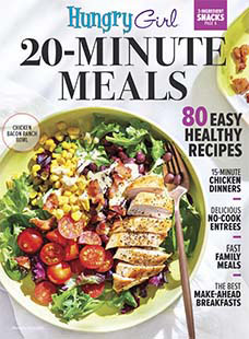 Latest issue of Hungry Girl 20-Minute Meals