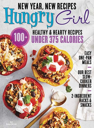 Cover of Hungry Girl: New Year, New Recipes 2022
