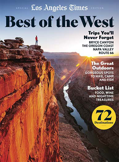 Latest issue of Los Angeles Times: Best of the West