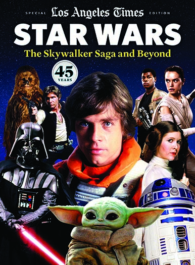 Latest issue of Los Angeles Times Star Wars: 45 Years Later