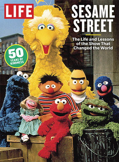 Cover of LIFE: Sesame Street at 50