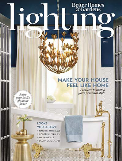 Latest issue of Better Homes and Gardens: Lighting 2022