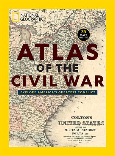 Cover of National Geographic: Atlas of the Civil War