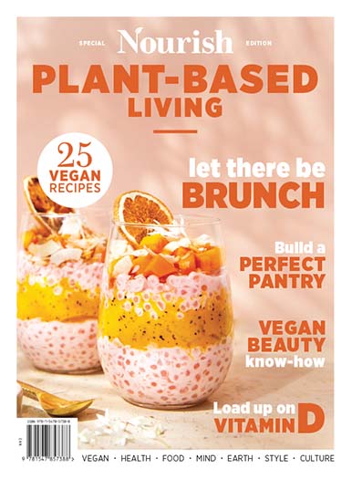Cover of Nourish Plant-Based Living Issue 3