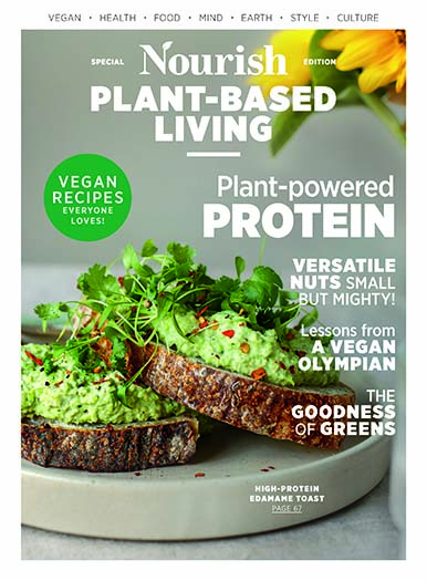 Latest issue of Nourish Plant-Powered Protein