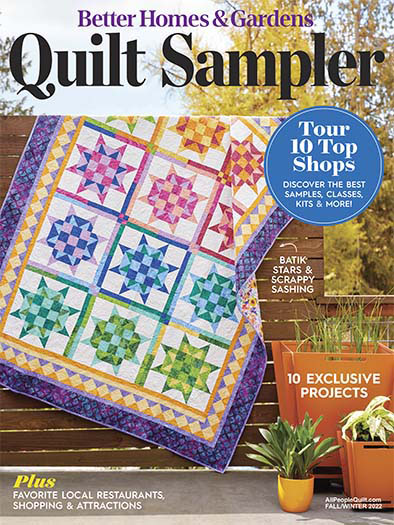 Latest issue of Quilt Sampler Fall / Winter 2022