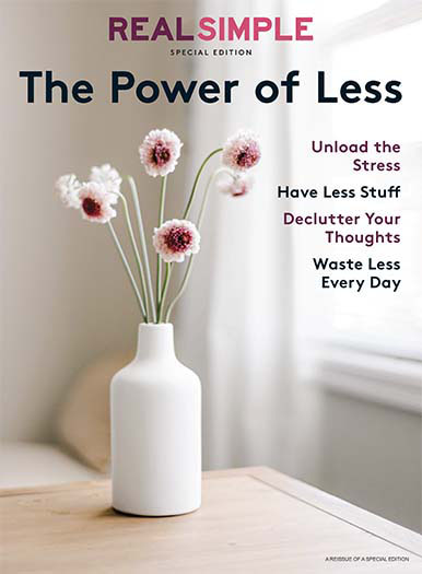 Cover of Real Simple: The Power of Less