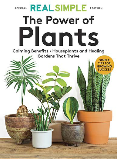 Latest issue of Real Simple: The Power of Plants