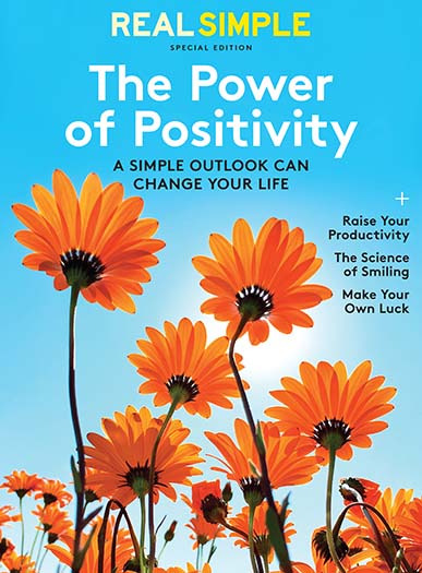 Cover of Real Simple The Power of Positivity