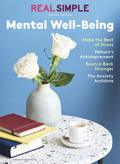 Latest Issue of Real Simple: Mental Well-Being