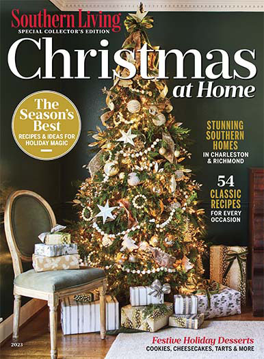 Latest Issue of Southern Living: Christmas at Home 2023