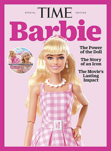 Latest Issue of TIME Barbie