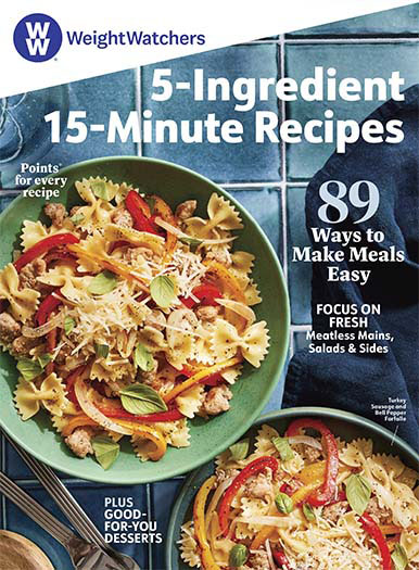 Latest issue of Weight Watchers: 5 Ingredient, 15 Minute Recipes 2023